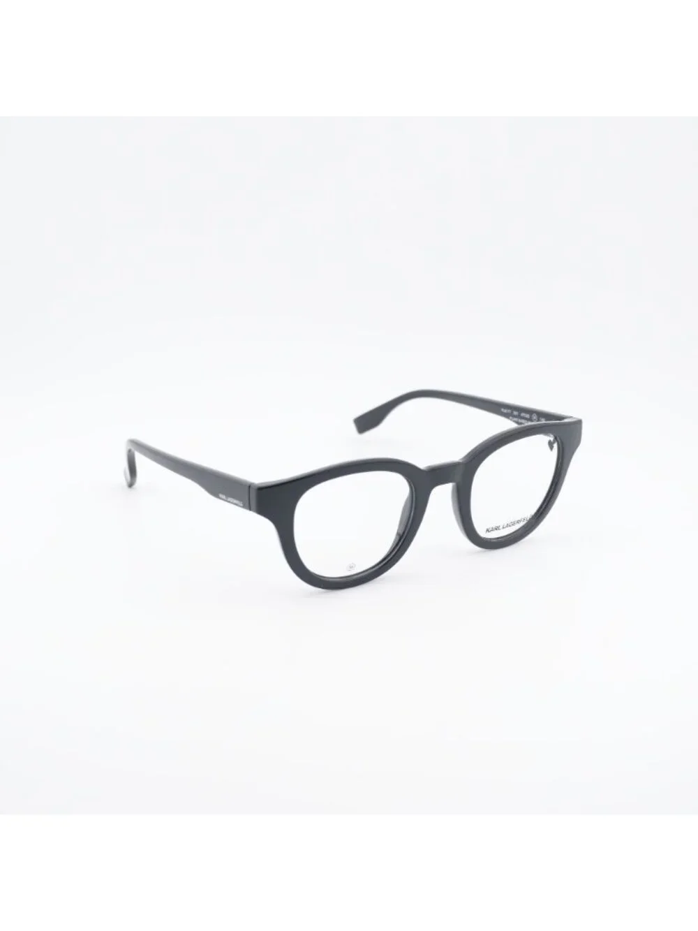 Karl Lagerfeld KL6177 001 Eyeglasses Black 47mm Round Frame